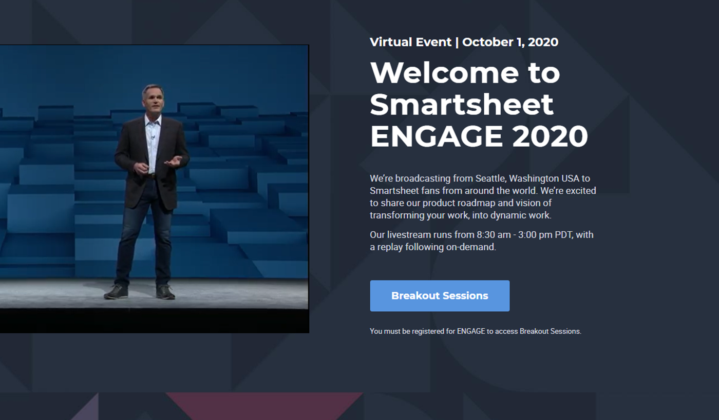 Smartsheet ENGAGE 2020 Recap CORTAC Group